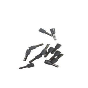 Terminal Tipo Pin Punta Hueca Gris Calibre 12 AWG - Conector Aislado de Insercion LT40010