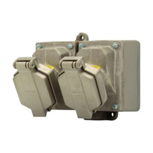 Toma Doble 20 AMP 20 AMP 125V 3-125V 3-4AMP 1-1 20 AMP 125V 3-4 V 3-4inio ENR22201