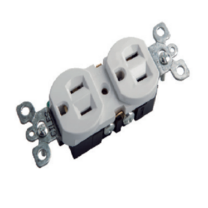 Toma Doble 20A/125V Tipo Americano Sin Placa PT144309B